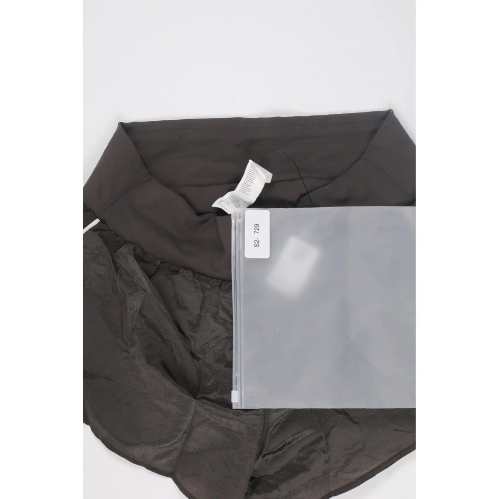 Fabletics Running Shorts Training Mid Rise Brown Solid L NWT